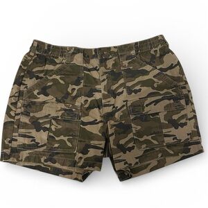 RedHead Men's Beachcomber Cargo Hiking Shorts Camo, Waist 40, Inseam 5” EUC